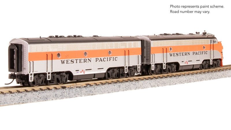 Load image into Gallery viewer, Broadway Limited N Scale F7 AB-Units WP #913A/914C DCC Sound Diesel New - 9252