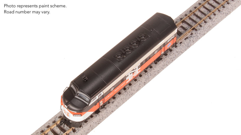 Load image into Gallery viewer, Broadway Limited N Scale F7 A-Unit Colorado DOT #6691 DCC Sound Diesel New - 9249