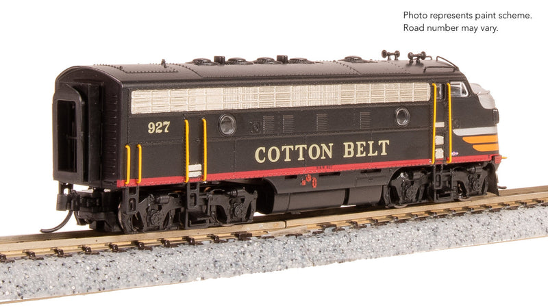 Load image into Gallery viewer, Broadway Limited N Scale F7 A-Unit Cotton Belt #931 DC Stealth New - 9283