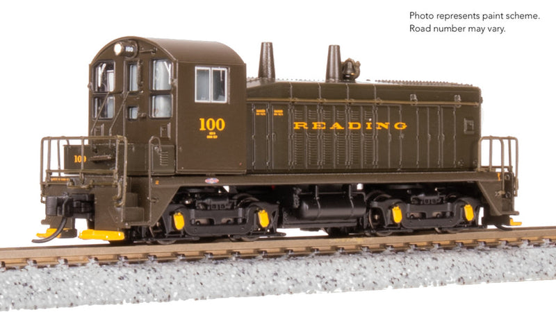 Load image into Gallery viewer, Broadway Limited 9311 N Scale Reading EMD NW2 Switcher #103 (DCC/Sound) -