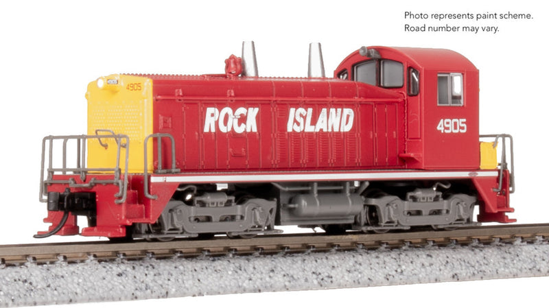 Load image into Gallery viewer, Broadway Limited 9332 N Scale Rock Island EMD NW2 Switcher 4905 (Analog DC) -