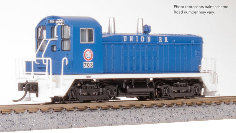 Load image into Gallery viewer, Broadway Limited 9353 N Scale Union Railroad EMD SW7 Switcher 705 (DCC/Sound) -