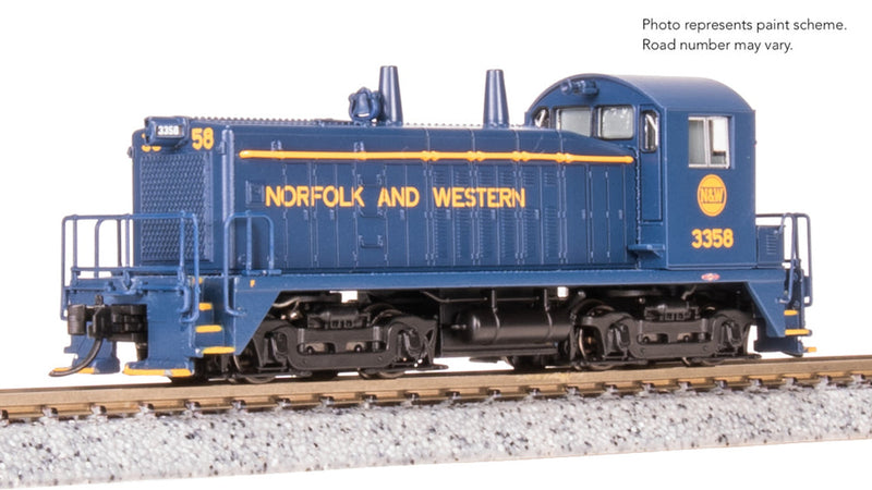 Load image into Gallery viewer, Broadway Limited 9383 N Scale Norfolk & Western EMD SW7 Switcher 3362 Analog DC -