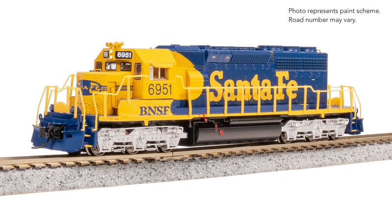 Load image into Gallery viewer, Broadway Limited 9461 EMD SD40-2, BNSF 6951, ATSF Blue/Yellow w/ Patch, Paragon4 Sound/DC/DCC, N