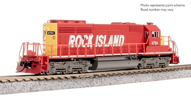 Load image into Gallery viewer, Broadway Limited 9489 EMD SD40-2, Rock Island 4794, Red & Yellow, No-Sound / DCC-Ready, N