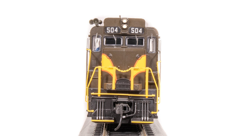 Load image into Gallery viewer, Broadway Limited HO Scale Seaboard Air Line EMD GP30 Pullman Green #504 - 9576