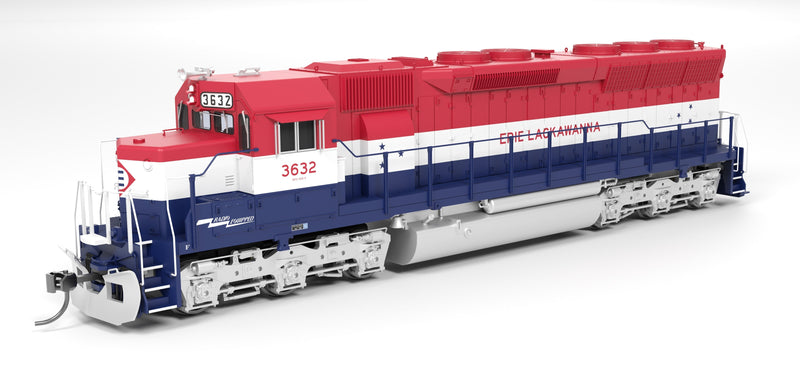 Load image into Gallery viewer, Broadway Limited HO 9800 SD45 Erie Lackawanna 3632 Bicentennial Paint Paragon4 Sound/DC/DCC HO