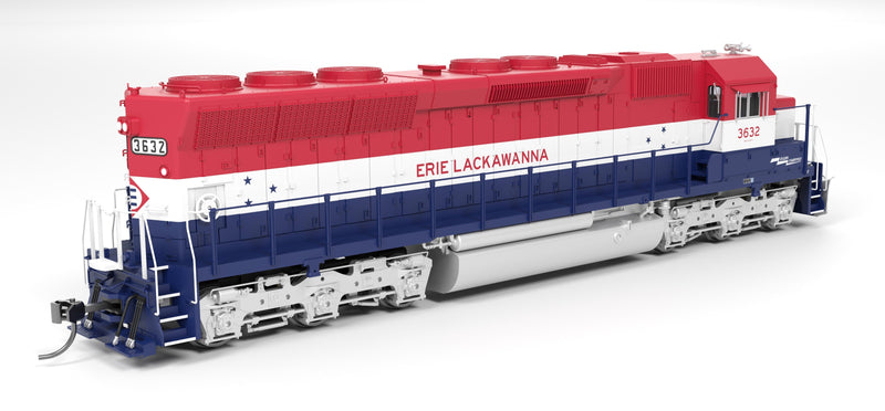 Load image into Gallery viewer, Broadway Limited HO 9800 SD45 Erie Lackawanna 3632 Bicentennial Paint Paragon4 Sound/DC/DCC HO
