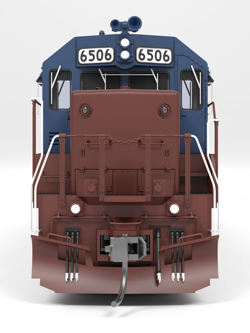 Load image into Gallery viewer, Broadway Limited HO 9807 SD45 HLCX 6513 Red & Blue Paragon4 Sound/DC/DCC HO