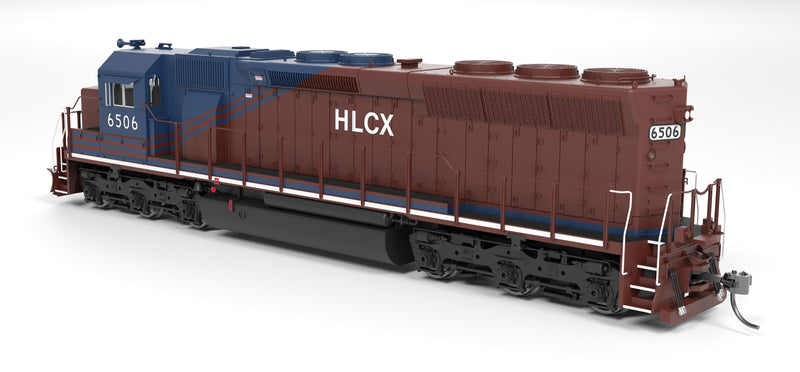 Load image into Gallery viewer, Broadway Limited HO 9807 SD45 HLCX 6513 Red & Blue Paragon4 Sound/DC/DCC HO