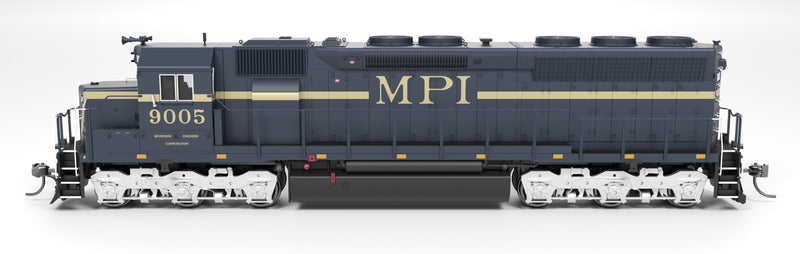 Load image into Gallery viewer, Broadway Limited HO SD45 MPI 9019 Blue w/ Gold Paragon4 Sound/DC/DCC HO
