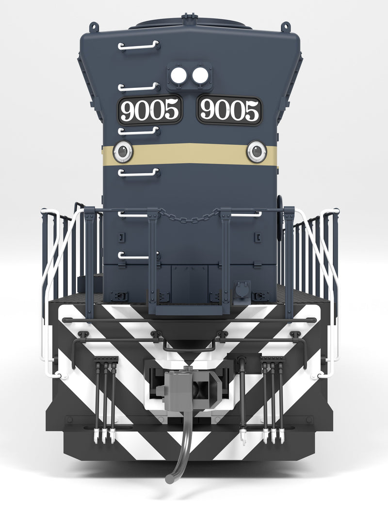 Load image into Gallery viewer, Broadway Limited HO SD45 MPI 9005 Blue w/ Gold No-Sound / DCC-Ready HO