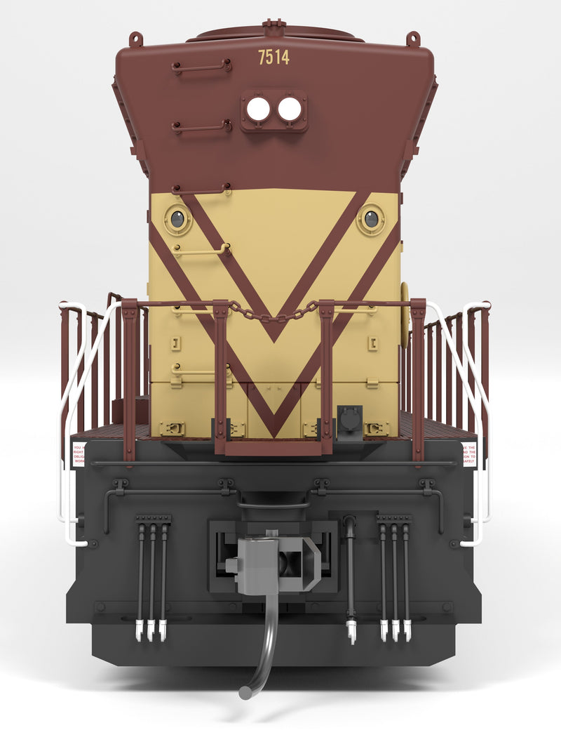 Load image into Gallery viewer, Broadway Limited HO SD45 Wisconsin Central 7514 Maroon & Yellow Paragon4 Sound/DC/DCC HO