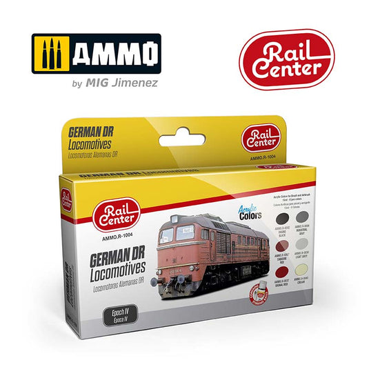 Ammo Mig Rail Center German Loco Epoch Iv Set