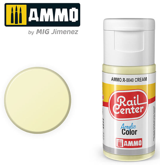 Ammo Mig Rail Center Cream (15ml)