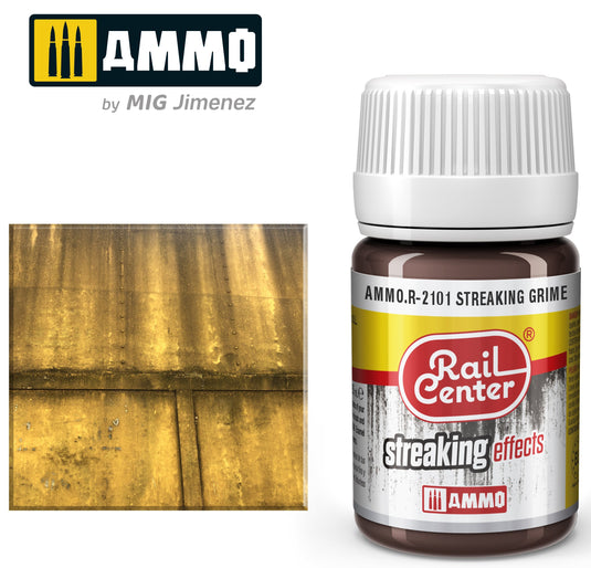 Ammo Mig Rail Center Streaking Grime (35ml)