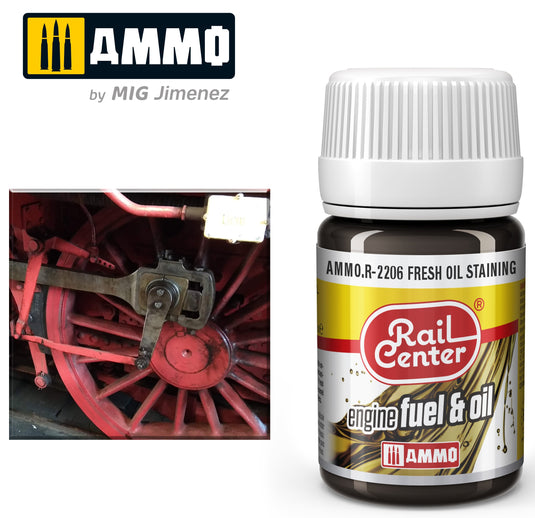 Ammo Mig Rail Center Fresh Oil Staining (35ml)