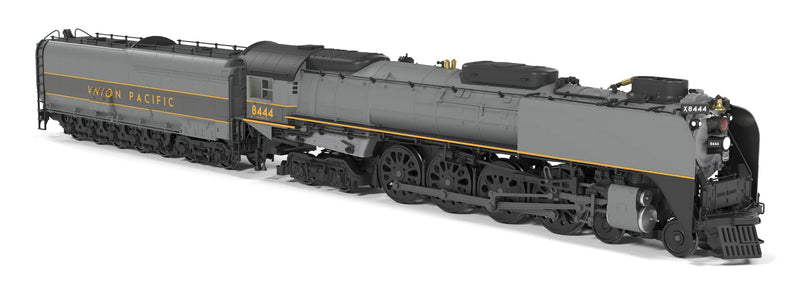 Load image into Gallery viewer, Broadway Limited HO Scale Union Pacific FEF-3 4-8-4 #8444 Greyhound 1987-1989 Paragon4 DCC/Sound & Smoke – BLI10204