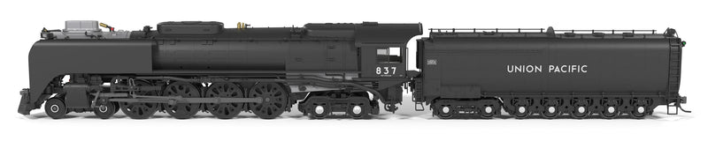 Load image into Gallery viewer, Broadway Limited HO Scale Union Pacific FEF-3 4-8-4 #837 Black & Graphite Paragon4 DCC/Sound & Smoke – BLI10208