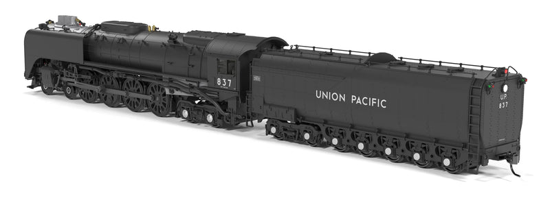 Load image into Gallery viewer, Broadway Limited HO Scale Union Pacific FEF-3 4-8-4 #837 Black & Graphite Paragon4 DCC/Sound & Smoke – BLI10208