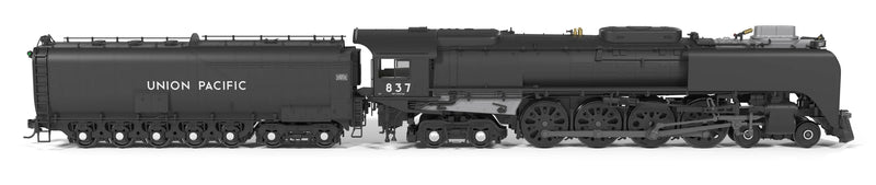 Load image into Gallery viewer, Broadway Limited HO Scale Union Pacific FEF-3 4-8-4 #837 Black & Graphite Paragon4 DCC/Sound & Smoke – BLI10208