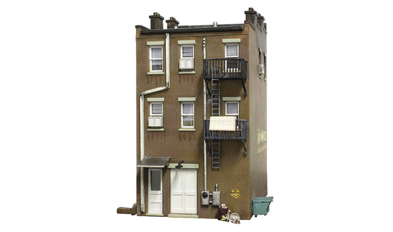 Load image into Gallery viewer, Woodland Scenics HO B/U Betty’s Burning Building