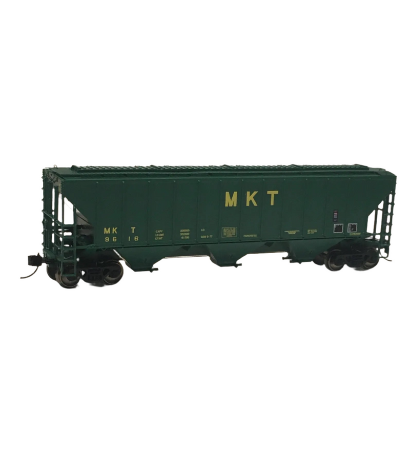 Load image into Gallery viewer, Trainworx N Scale MKT Green 9755 PS4427 Hopper 24472-06