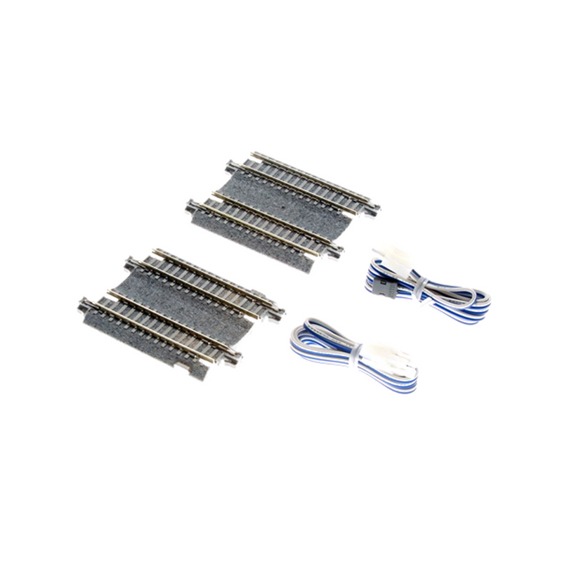 Load image into Gallery viewer, Kato N Concrete Tie Double 62mm Terminal Feeder 1 Piece