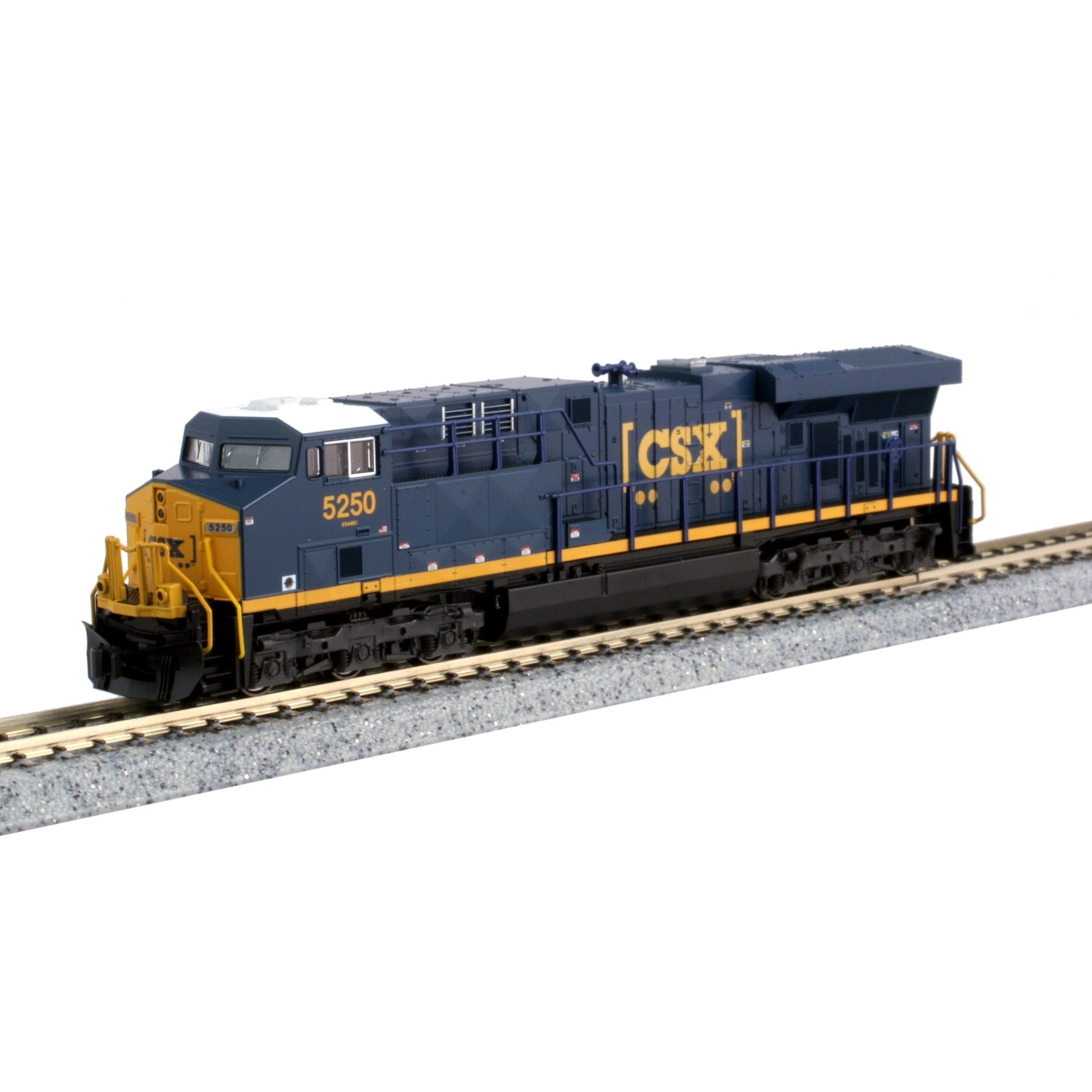 Kato N Scale CSX ES44DC 5293 Locomotive DC – Midwest Hobbies