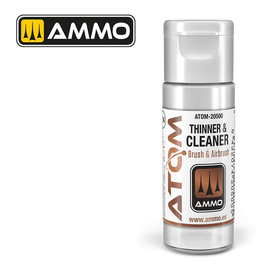 ATOM Thinner and Cleaner - Ammo by Mig Jimenez - Hobby Paint Thinner