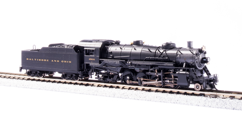 Load image into Gallery viewer, Broadway Limited N Scale B&O USRA Light Mikado Paragon4 Sound/DC/DCC #4500 - 3984