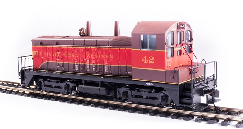 Load image into Gallery viewer, Broadway Limited HO Scale CGW EMD NW2 Paragon4 Sound/DC/DCC #42 - 6723