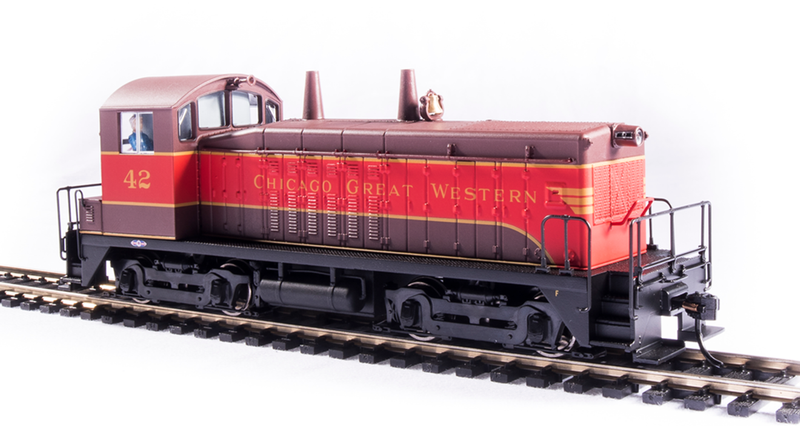 Load image into Gallery viewer, Broadway Limited HO Scale CGW EMD NW2 Paragon4 Sound/DC/DCC #42 - 6723
