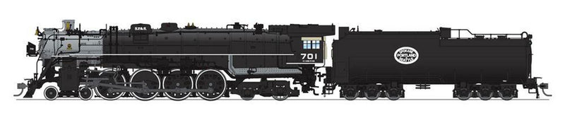 Load image into Gallery viewer, Broadway Limited HO Scale SP&S As-Delivered 1938-1947 E-1 4-8-4 #701 - 6967