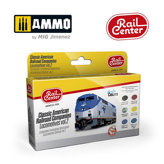 Ammo Mig Jimenez Classic American Railroad Companies – Locomotives Vol.2