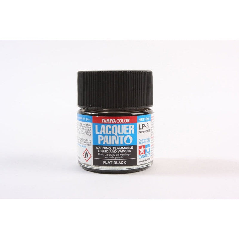 Load image into Gallery viewer, Tamiya Lacquer LP-3 Flat Black