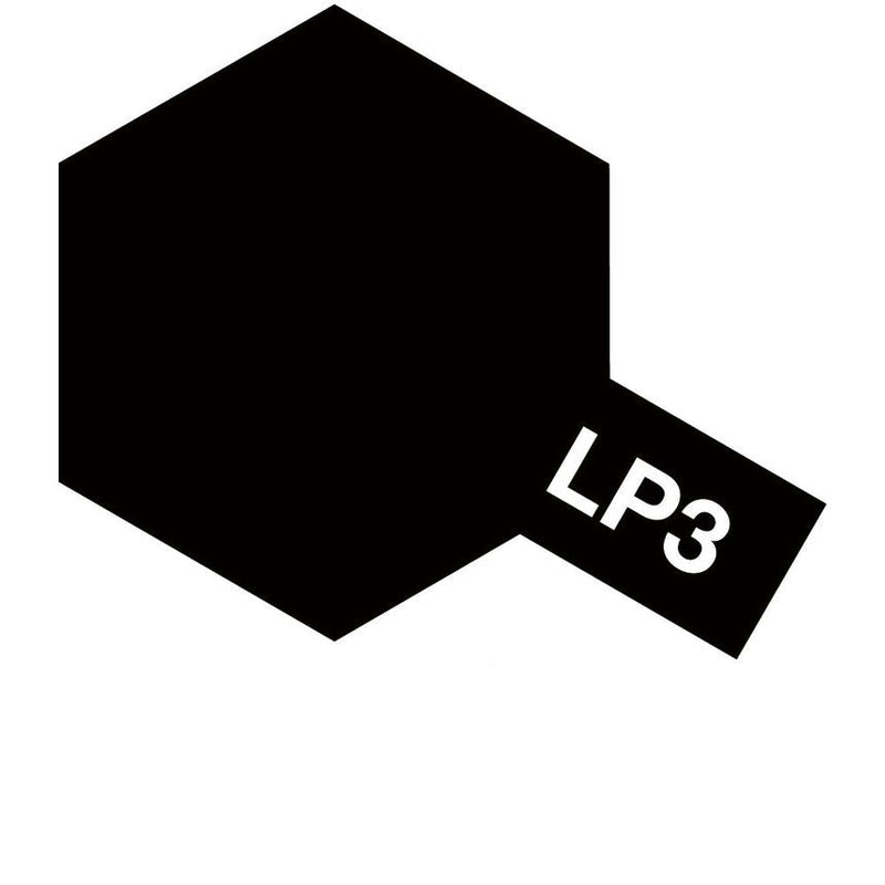 Load image into Gallery viewer, Tamiya Lacquer LP-3 Flat Black