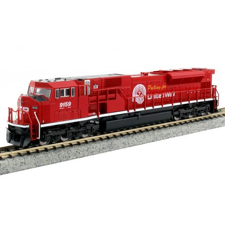 Load image into Gallery viewer, Kato N Scale Canadian Pacific CP 9159 United Way EMD SD90/43MAC Locomotive DC