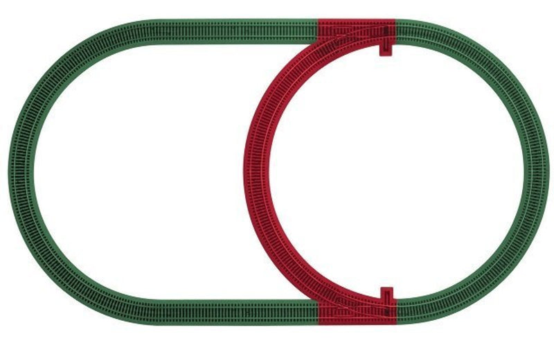 Load image into Gallery viewer, Lionel S Scale AF FasTrack Inner Passing Loop Add-On Track Pack - 49890