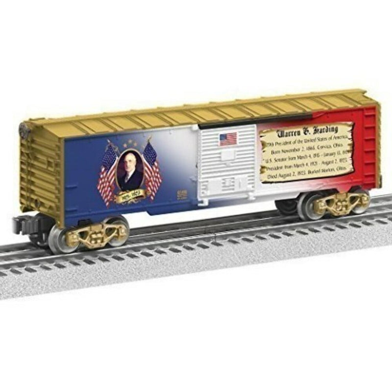 Load image into Gallery viewer, Lionel O Scale Warren G. Harding Boxcar - 81489