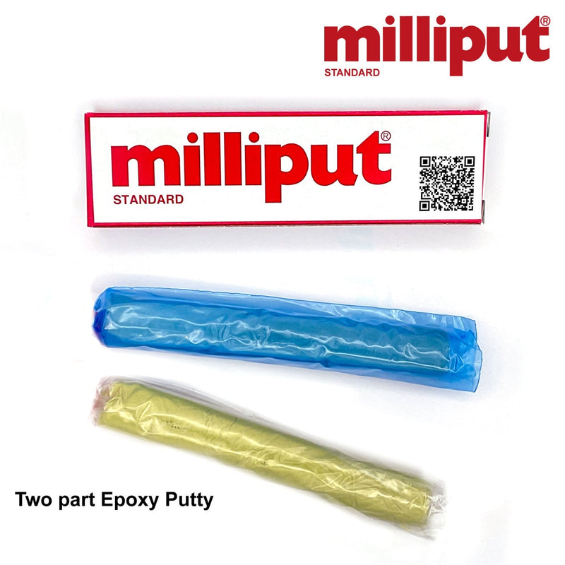Load image into Gallery viewer, Milliput Epoxy Putty Standard Yellow - Grey - Red Box