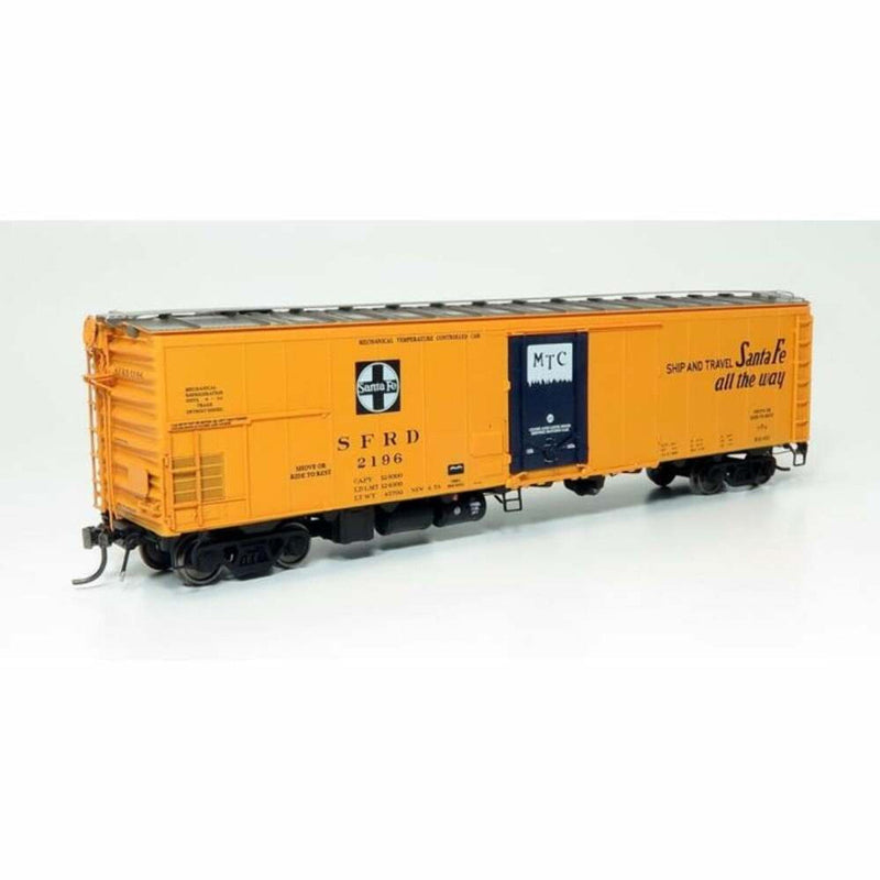 Load image into Gallery viewer, Rapido HO Santa Fe RR-60 Mechanical Reefer San Francisco Chief Slogan (4) - 156007
