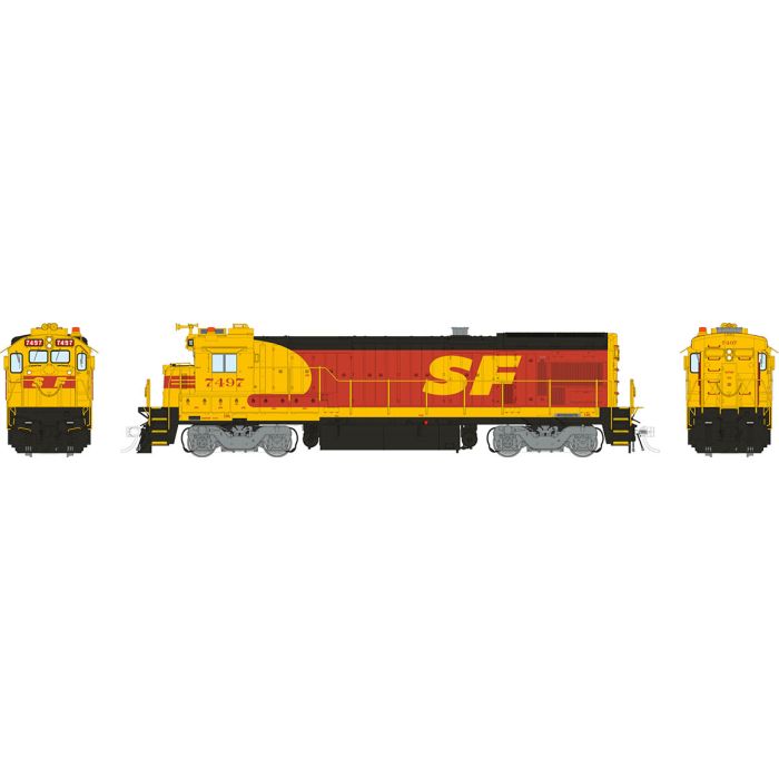 Load image into Gallery viewer, Rapido HO Scale Santa Fe ATSF Kodachrome B36-7 #7497 DCC/Sound