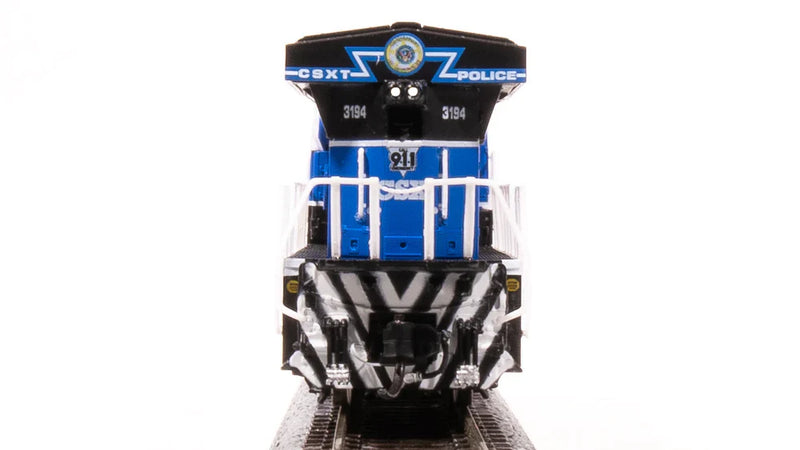 Load image into Gallery viewer, Broadway Limited N Scale ES44AC Diesel CSX #3194/Law Enforcement DC/DCC Sound