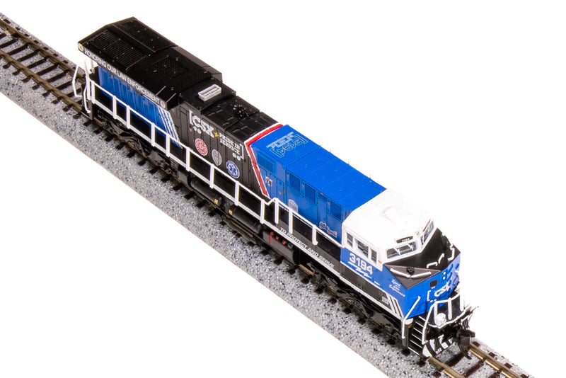Load image into Gallery viewer, Broadway Limited N Scale ES44AC Diesel CSX #3194/Law Enforcement DC/DCC Sound