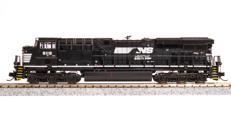 Load image into Gallery viewer, Broadway Limited N Scale ES44AC Diesel NS #8140/blk&wht DC/DCC Sound