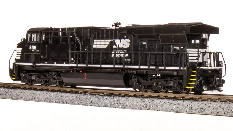 Load image into Gallery viewer, Broadway Limited N Scale ES44AC Diesel NS #8140/blk&wht DC/DCC Sound