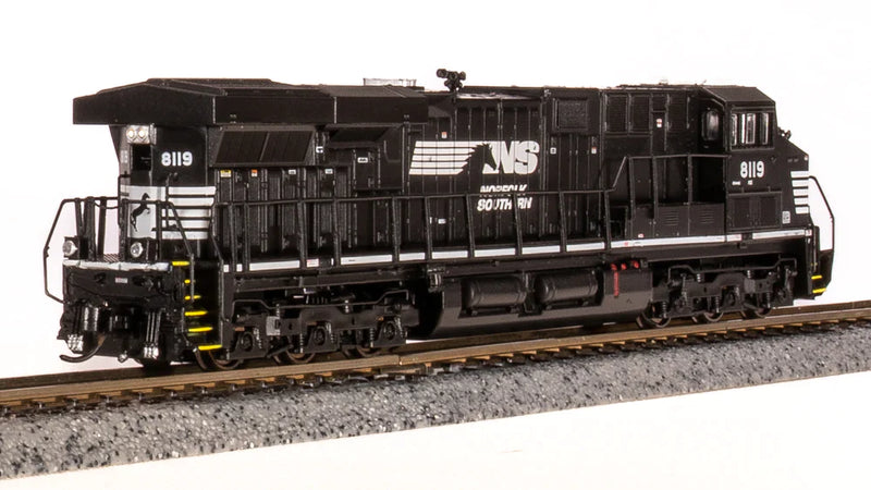 Load image into Gallery viewer, Broadway Limited N Scale ES44AC Diesel NS #8140/blk&wht DC/DCC Sound