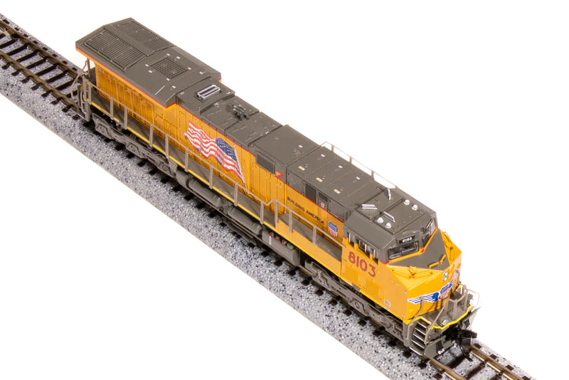 Load image into Gallery viewer, Broadway Limited N Scale ES44AC Diesel UP #8110/Building America DC/DCC Sound