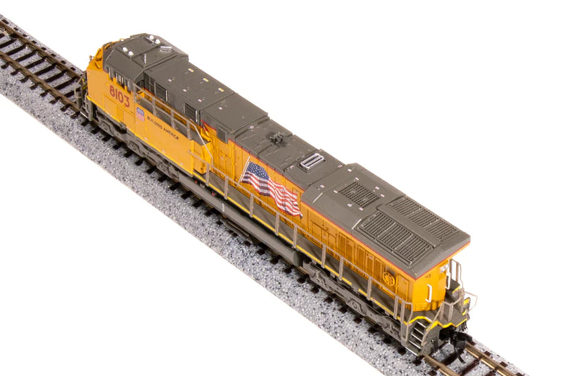 Load image into Gallery viewer, Broadway Limited N Scale ES44AC Diesel UP #8103/Building America DC/DCC Sound